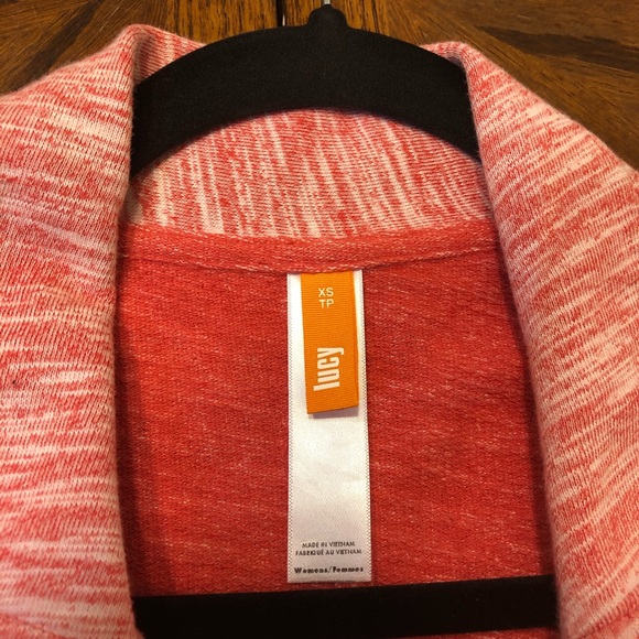 Lucy | Asymmetrical Zip Orange Athletic Jacket XS - Picture 4 of 5